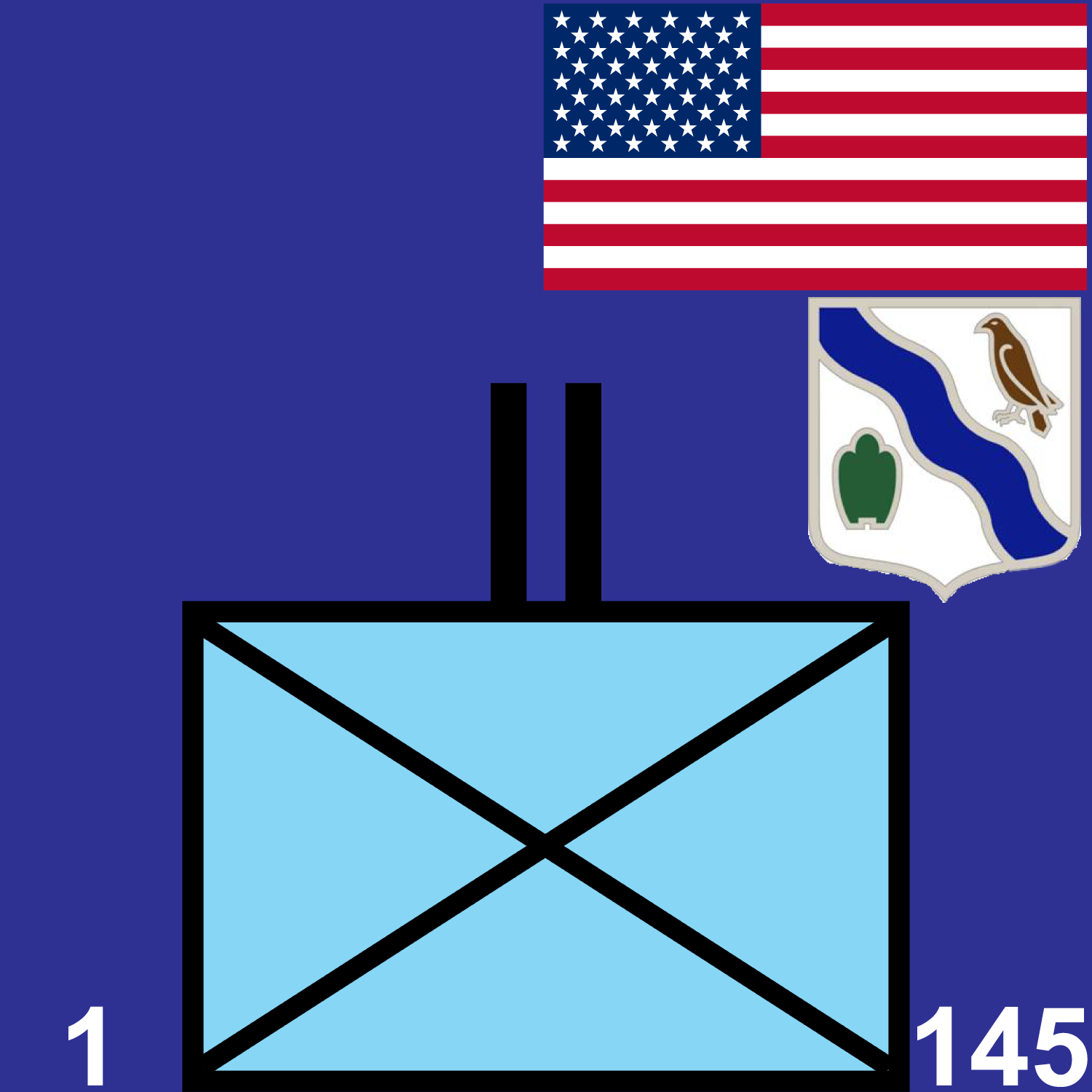1st Battalion, 145th Infantry Regiment icon